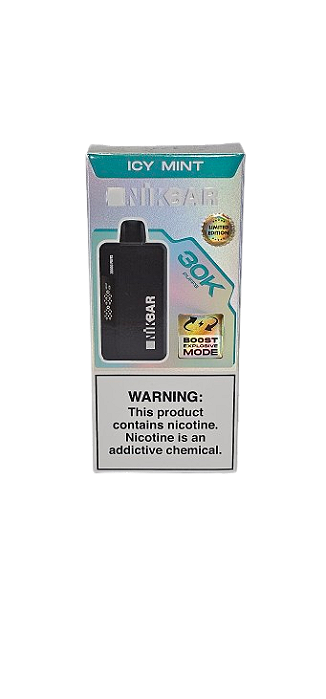 Pod Descartavel Nikbar 30.000 puff - Icy Mint
