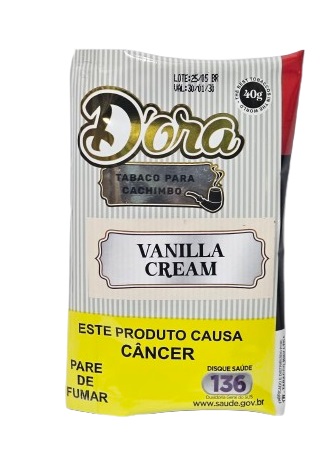 Tabaco Para Cachimbo D'ora - Vanilla Cream 40g