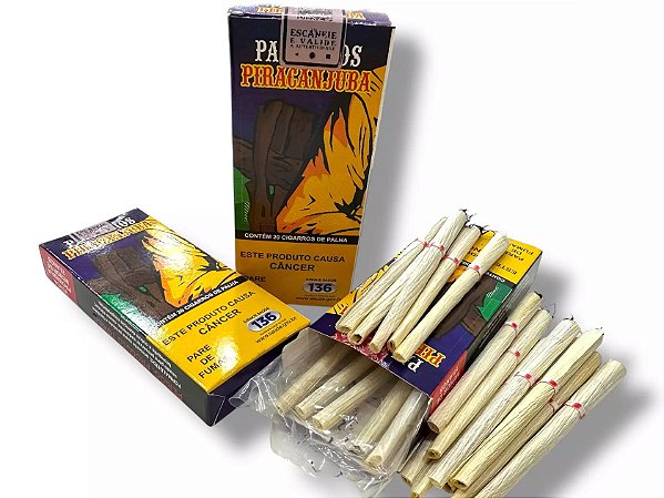 Palheiro Piracanjuba - 20 cigarros de palha