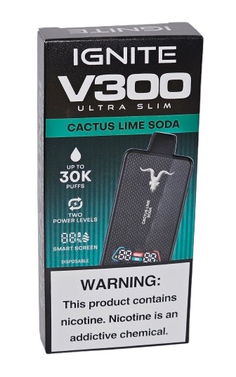 Pod Descartavel Ignite V300 Ultra Slim - Cactus Lime Soda