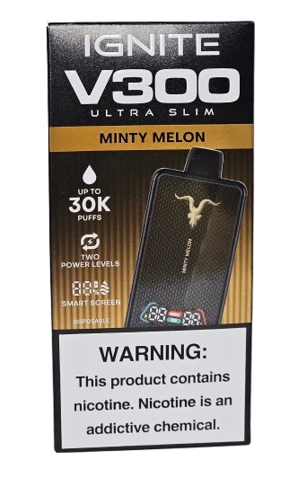 Pod Descartavel Ignite V300 Ultra Slim - Minty Melon