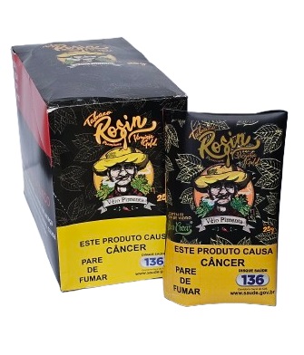 Tabaco Rosin Premium Virginia Gold - Veio Pimenta 25g