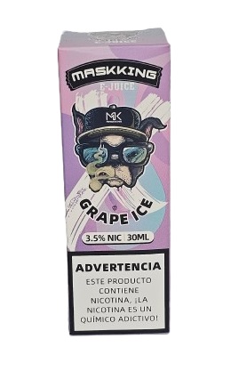 Liquido Juice Nicsalt Maskking - Grape Ice 35mg