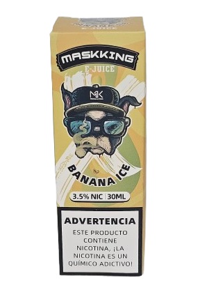 Liquido Juice Nicsalt Maskking - Banana Ice 35mg
