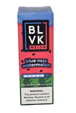 Líquido Juice Nicsalt BLVK Melon Pod - Blue Razz Watermelon 50mg - 30ml