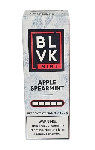 Líquido Juice Nicsalt BLVK Mint Pod - Apple Spearmint 50mg - 30ml