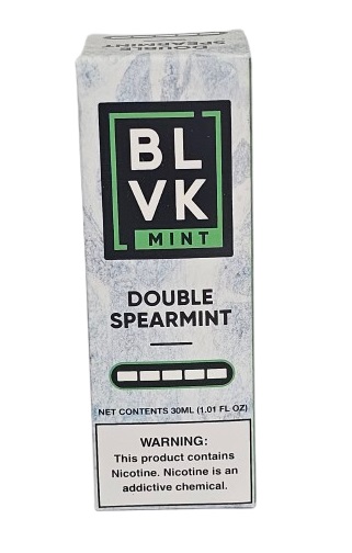 Líquido Juice Nicsalt BLVK Mint Pod - Double Spearmint 50mg - 30ml