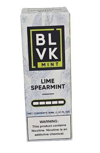 Líquido Juice Nicsalt BLVK Mint Pod - Lime Spearmint 50mg - 30ml