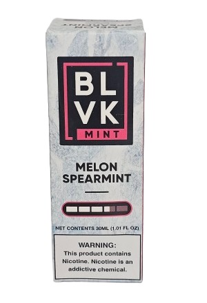 Líquido Juice Nicsalt BLVK Mint Pod - Melon Spearmint 35mg - 30ml