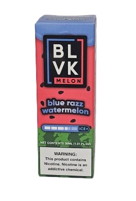 Líquido Juice Nicsalt BLVK Pod Melon - Blue Razz Watermelon 35mg - 30ml