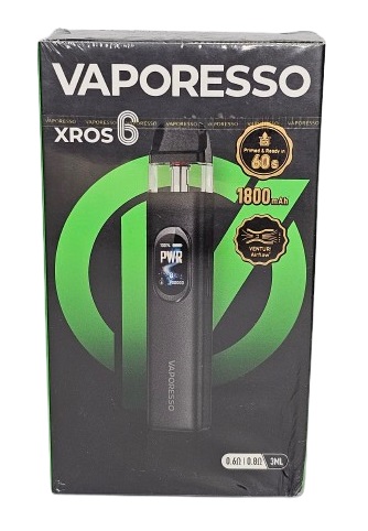 Pod Vaporesso XROS 6: Cosmic Black