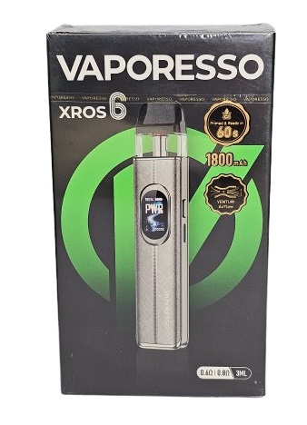 Pod Vaporesso XROS 6: Silk Gray