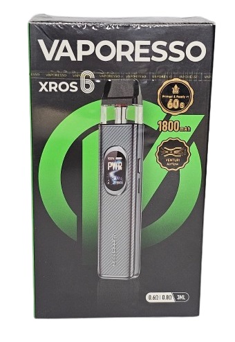 Pod Vaporesso XROS 6: Carbon Fiber Gray