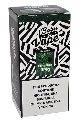 Líquido Juice Born To Vape - Mint Huls 3mg - 60ml