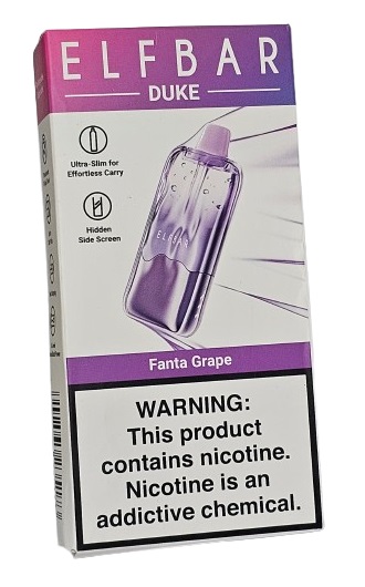Pod Descartavel Elfbar Duke 35.000 puff - Fanta Grape