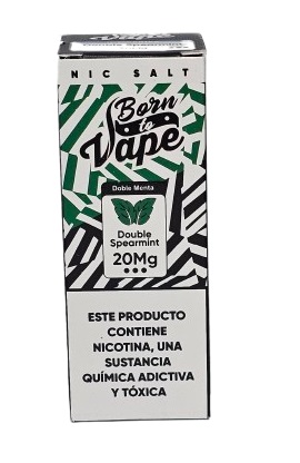 Líquido Juice Nicsalt Born To Vape - Double Spearmint 50mg - 30ml