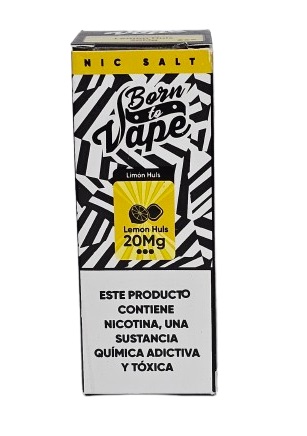 Líquido Juice Nicsalt Born To Vape - Lemon Huls 50mg - 30ml