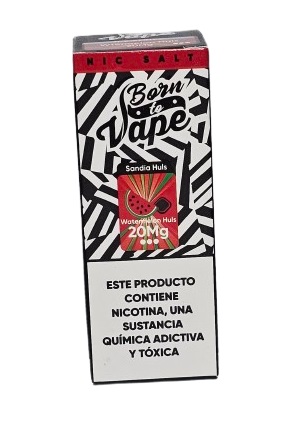 Líquido Juice Nicsalt Born To Vape - Watermelon Huls 50mg - 30ml