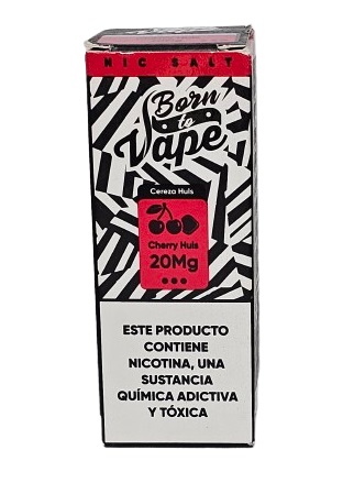 Líquido Juice Nicsalt Born To Vape - Cherry Huls 50mg - 30ml