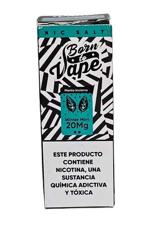 Líquido Juice Nicsalt Born To Vape - Winter Mint 35mg - 30ml