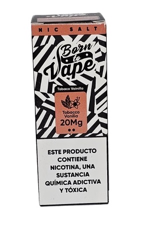 Líquido Juice Nicsalt Born To Vape - Tobacco Vanilla 35mg - 30ml