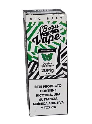 Líquido Juice Nicsalt Born To Vape - Double Spearmint 35mg - 30ml