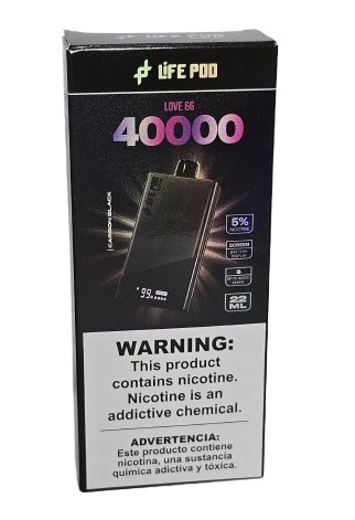 Pod Descartavel Life Pod 40.000 Puff - Love 66