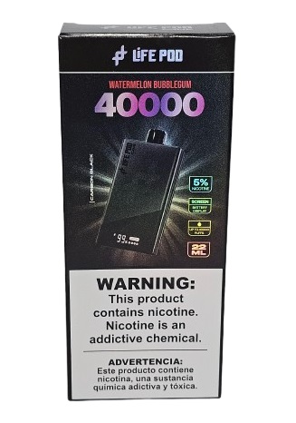 Pod Descartavel Life Pod 40.000 Puff - Watermelon Bubblegum