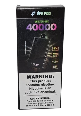 Pod Descartavel Life Pod 40.000 Puff - Monster Drink
