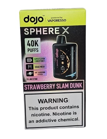 Pod Descartavel Dojo by Vaporesso Sphere X 40.000 puff - Strawberry Slam Dunk