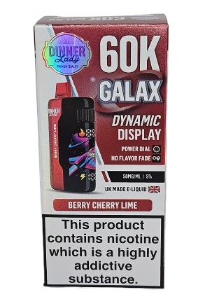 Pod Descartavel Dinner Lady Galax 60.000 puff - Berry Cherry Lime