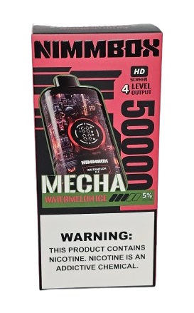 Pod Descartavel Nimmbox Mecha 50.000 Puff - Watermelon Ice