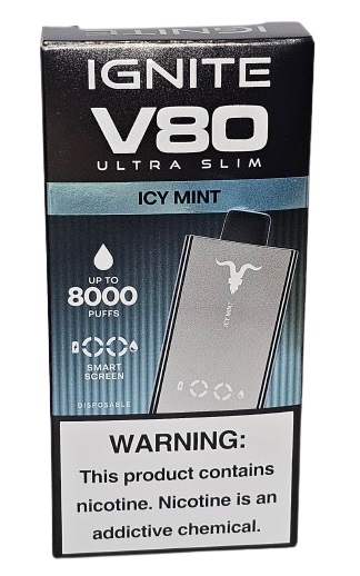 Pod Descartavel Ignite V80 Ultra Slim - Icy Mint