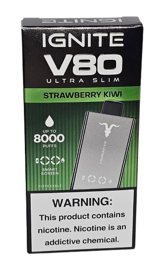 Pod Descartavel Ignite V80 Ultra Slim - Strawberry Kiwi
