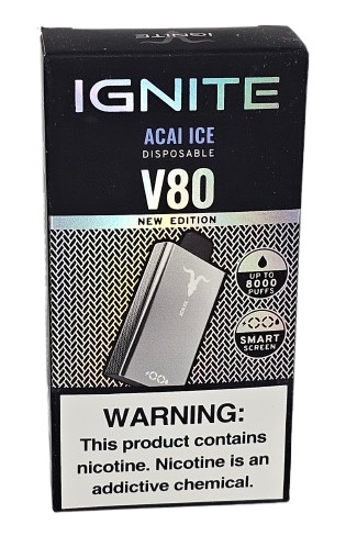 Pod Descartavel Ignite V80 New Edition - Açai Ice