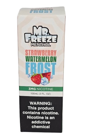 Líquido Juice Mr. Freeze - Strawberry Watermelon Frost 3mg - 100ml