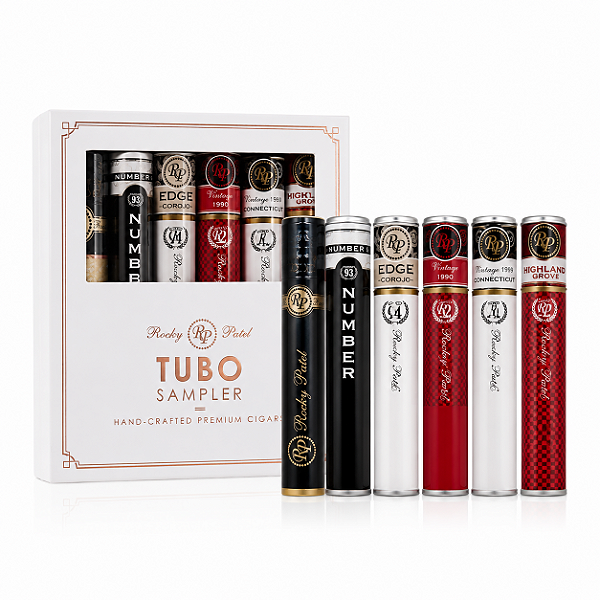 Charuto Rocky Patel Deluxe Toro Tubo Sampler – Kit com 5 Charutos