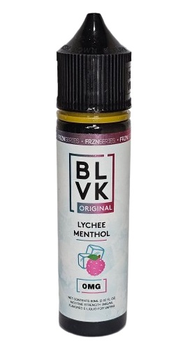 Líquido Juice BLVK Original 60ml 0mg - Lychee Menthol