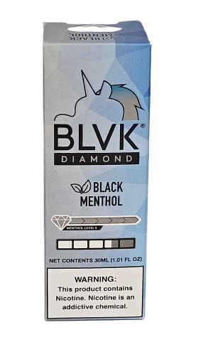 Líquido Juice Nicsalt BLVK Diamond Pod - Black Menthol 35mg - 30ml