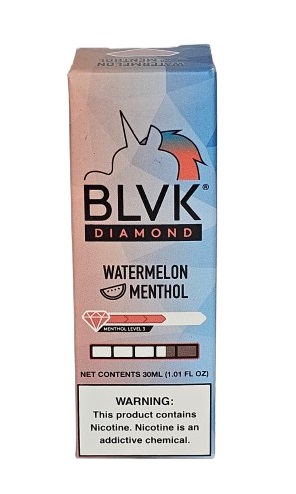 Líquido Juice Nicsalt BLVK Diamond Pod - Watermelon Menthol 35mg - 30ml