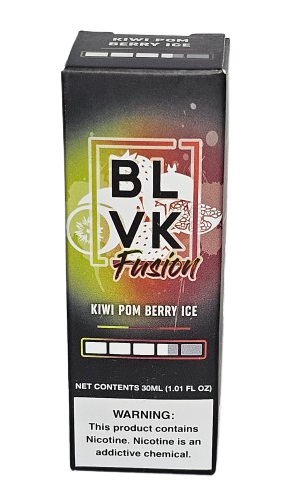 Líquido Juice Nicsalt BLVK Fusion Pod - Kiwi Pom Berry Ice 35mg - 30ml