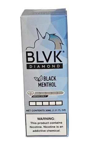 Líquido Juice Nicsalt BLVK Diamond Pod - Black Menthol 50mg - 30ml
