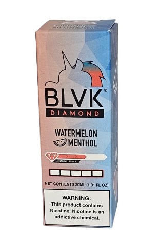 Líquido Juice Nicsalt BLVK Diamond Pod - Watermelon Menthol 50mg - 30ml
