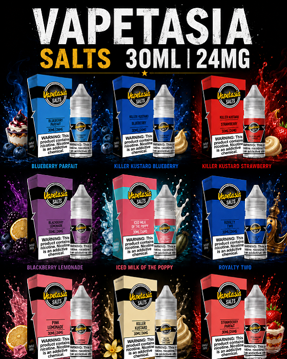 Juice Nicsalt Vapetasia 30Ml 24Mg