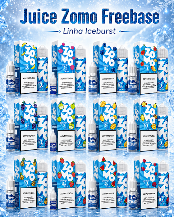 Juice Zomo 60ml 3mg - Linha Iceburst