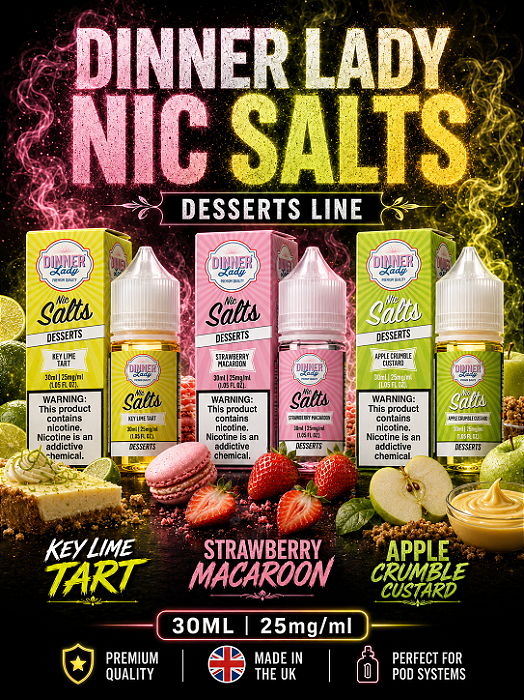 Juice Nicsalt Dinner Lady 30Ml 25Mg