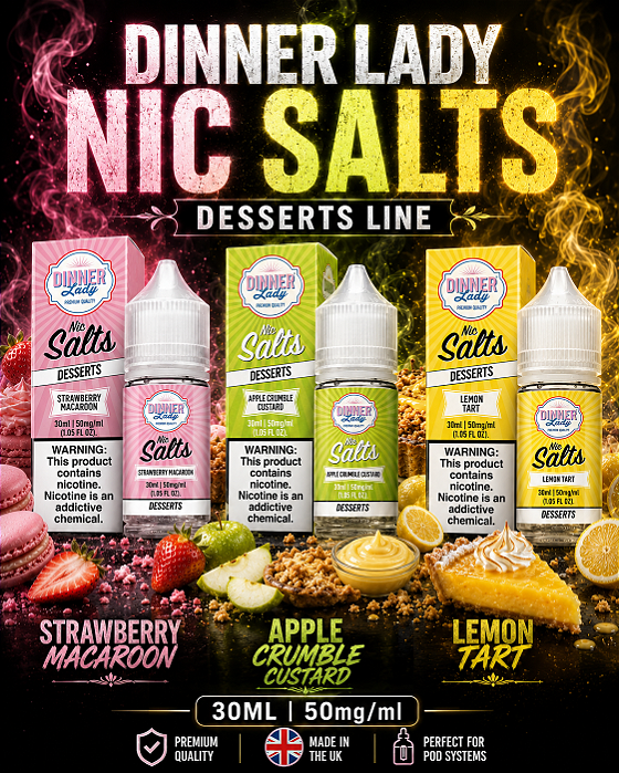 Juice Nicsalt Dinner Lady 30Ml 50Mg