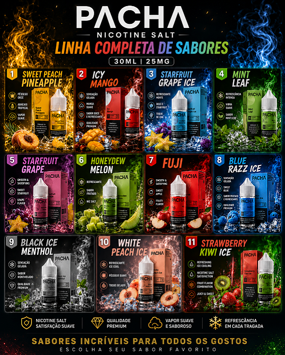 Juice Nicsalt Pacha Mama 30Ml 25Mg