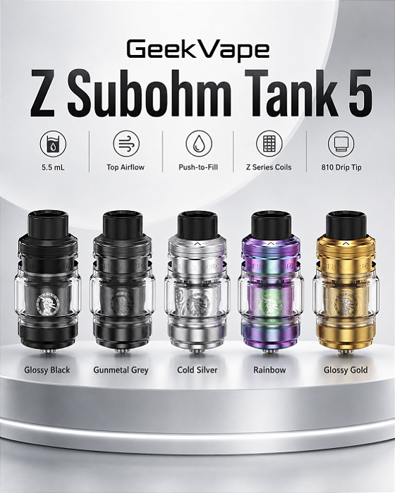 Atomizador Geek Vape Z Subohm Tank 5