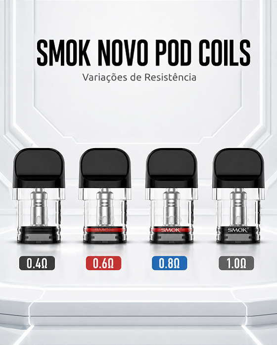 Coil Smok Novo Pod - 3 Unidades Por Caixa